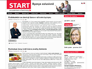 START pro podnikání a franchising
