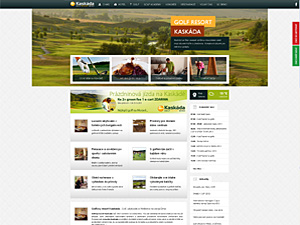 Golfový resort Kaskáda – golf a hotel Brno