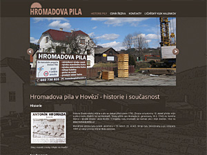Hromadova pila Hovězí